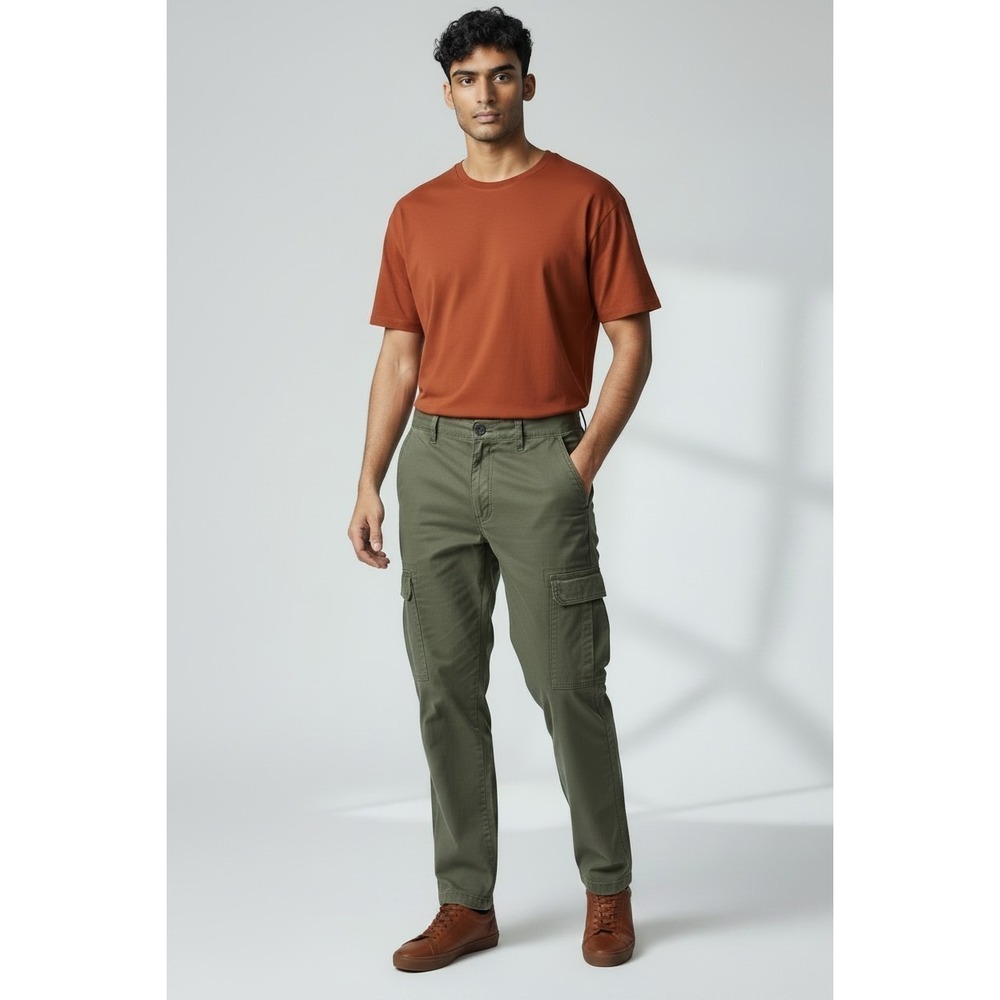 Men's Wrangler Regular Tapered Cargo Pants 30x30